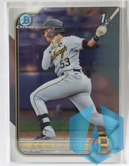 2022 Bowman Chrome Prospects 1st #BCP-56 Dariel Lopez Pittsburgh Pirates